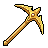 Foxstead Gold Pickaxe