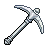 Foxstead Silver Pickaxe